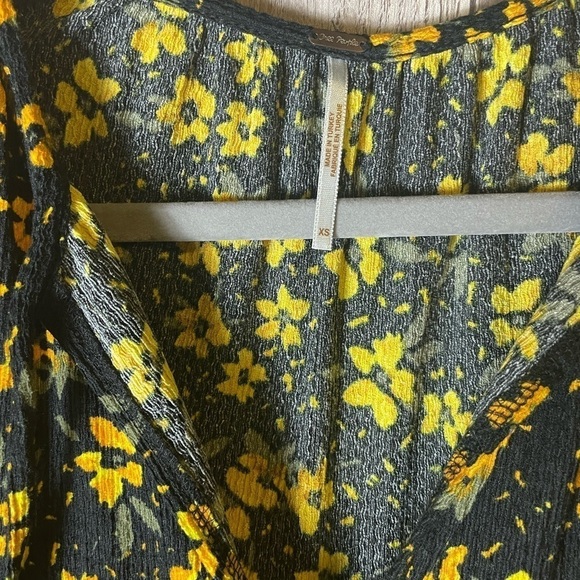 FREE PEOPLE Tiers Of Joy Floral-print Stretch-jersey Midi Dress - Picture 7 of 8